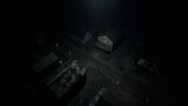 Screenshot of Mahfam: The Cursed Village gameplay showing in-action mechanics
