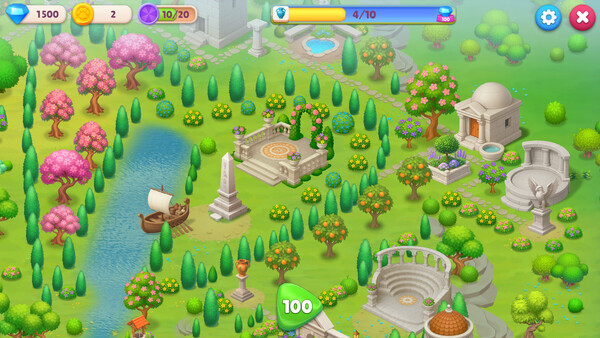 Screenshot 3 of Sort Pawzzle 2: By the Purrthenon - more gameplay footage