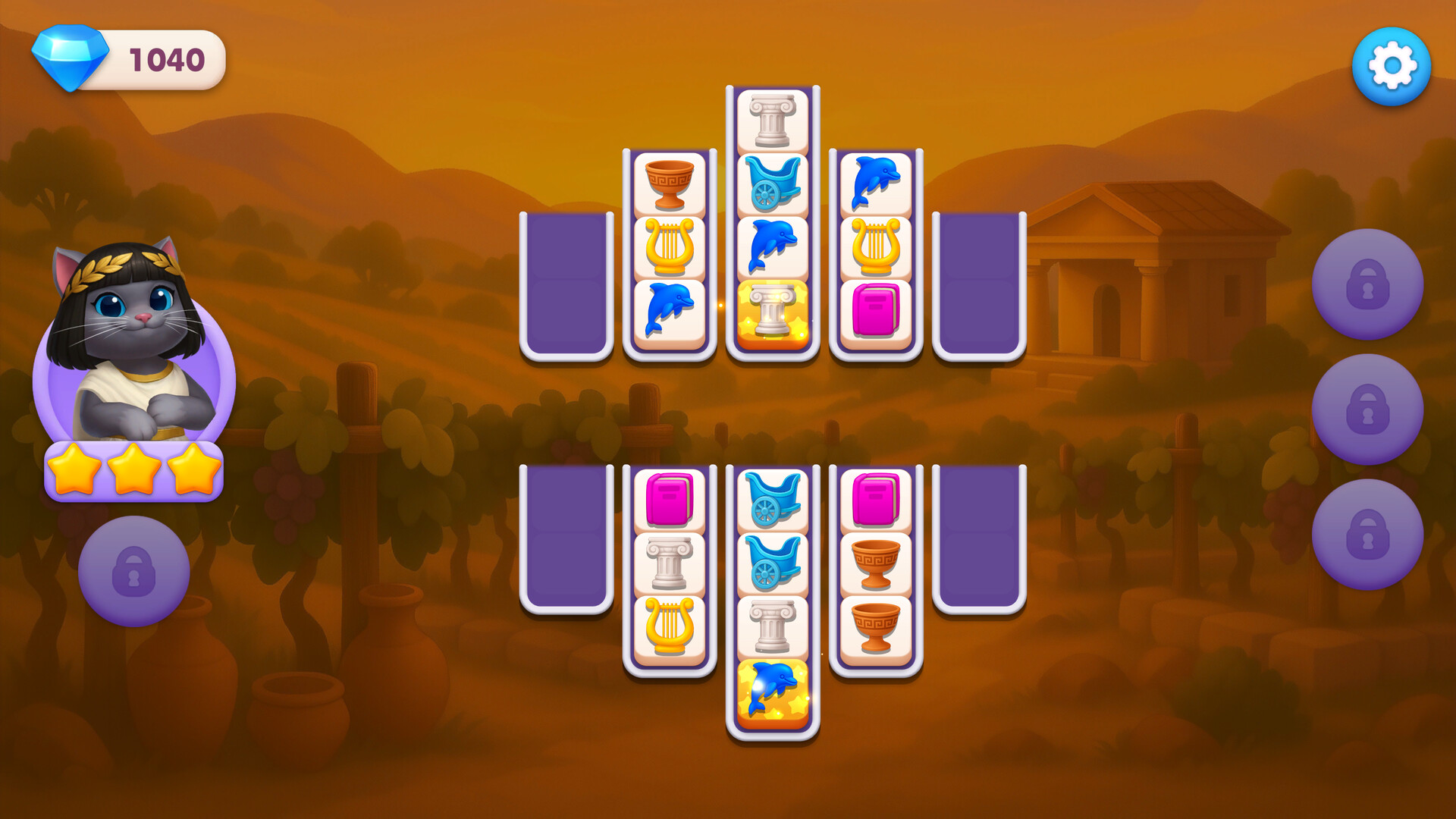 Sort Pawzzle 2: By the Purrthenon Featured Screenshot #1