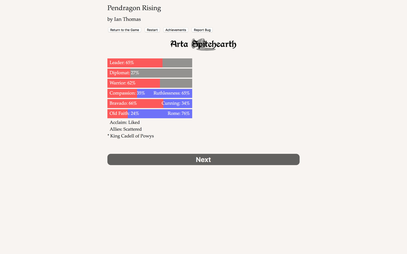 Pendragon Rising Featured Screenshot #1