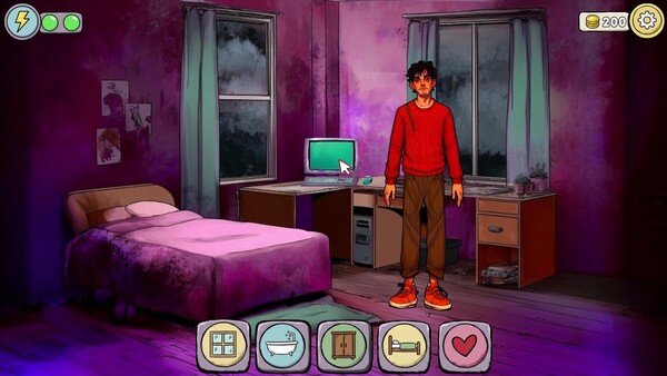 Screenshot of Lonely Hearts gameplay showing in-action mechanics