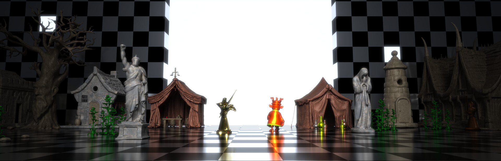 Creation of a god: The Eternal Village