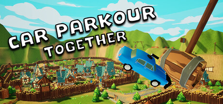 Car Parkour Together Banner