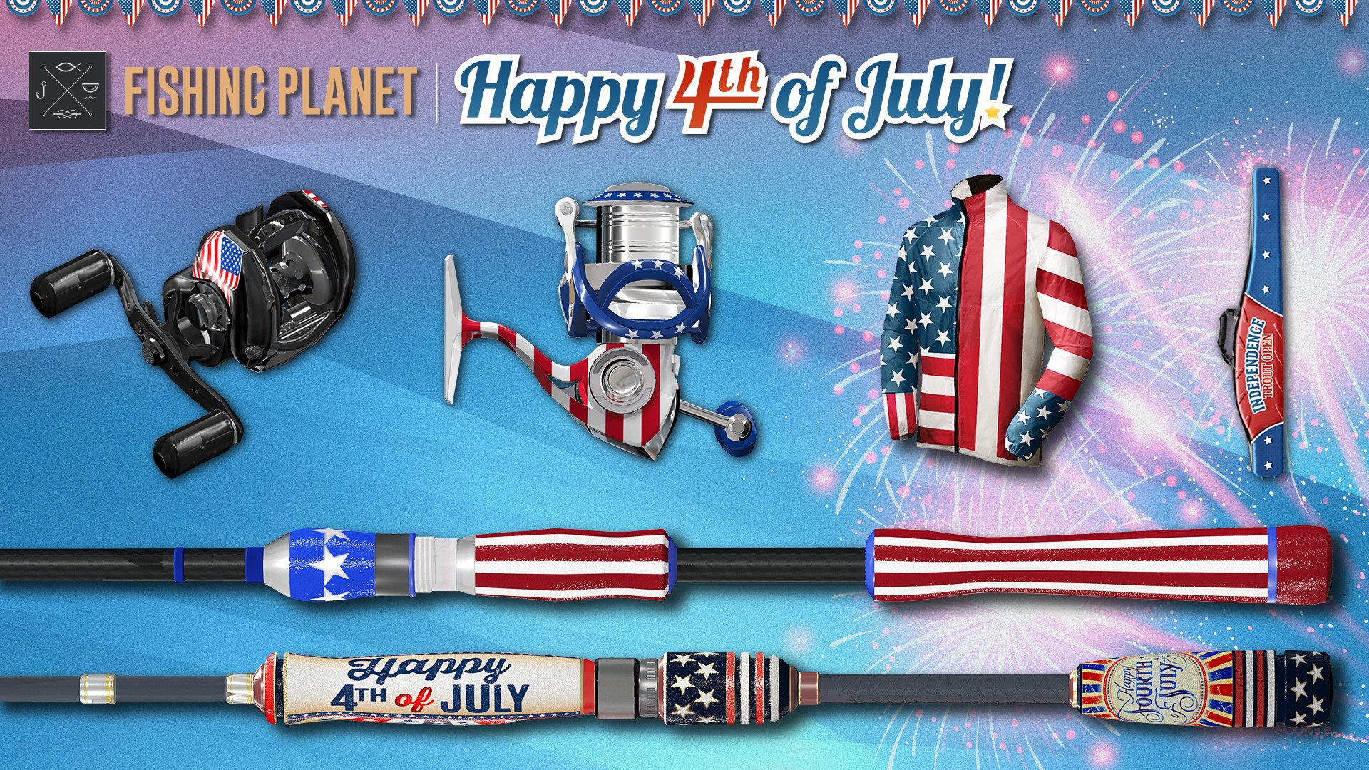 Fishing Planet: Happy 4-th of July Pack! Featured Screenshot #1