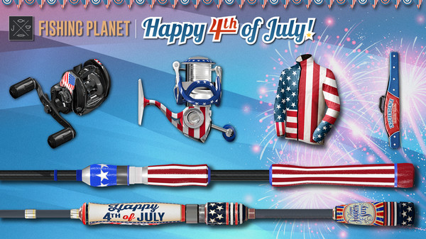 KHAiHOM.com - Fishing Planet: Happy 4-th of July Pack!