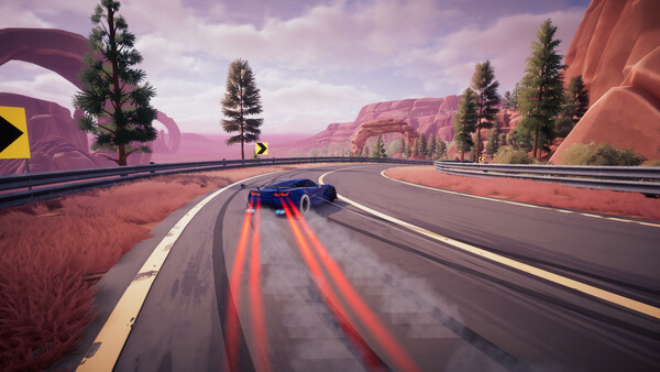 Screenshot of Speed Boom gameplay showing in-action mechanics
