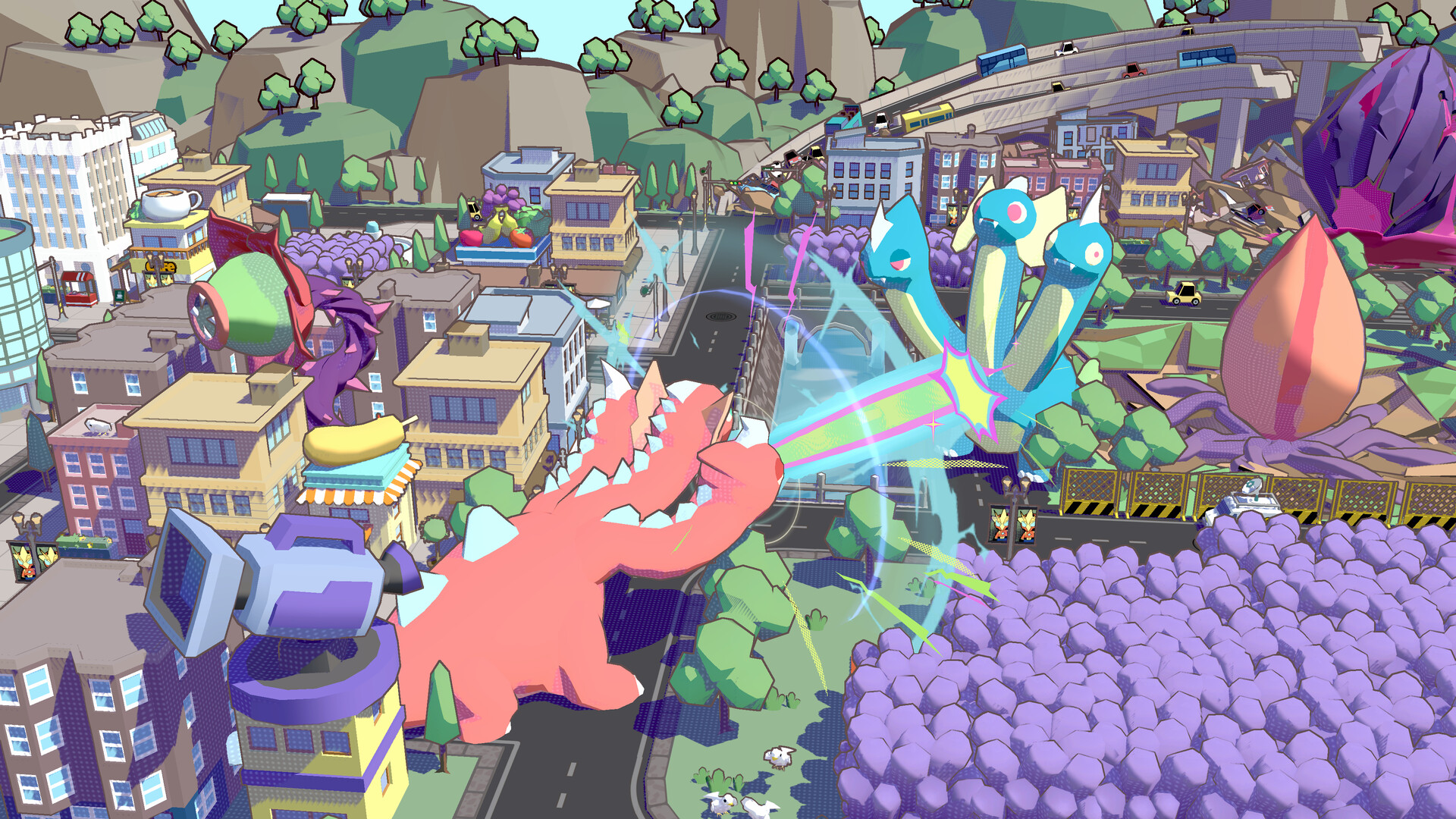 Gido Gido: Kaiju Battle Party screenshot #1