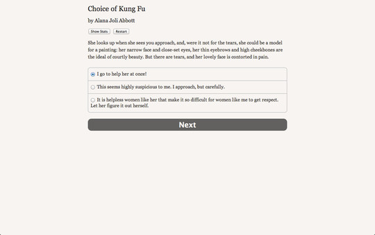 Choice of Kung Fu