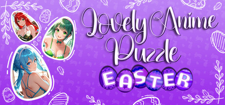 Lovely Anime Puzzle: Easter Banner
