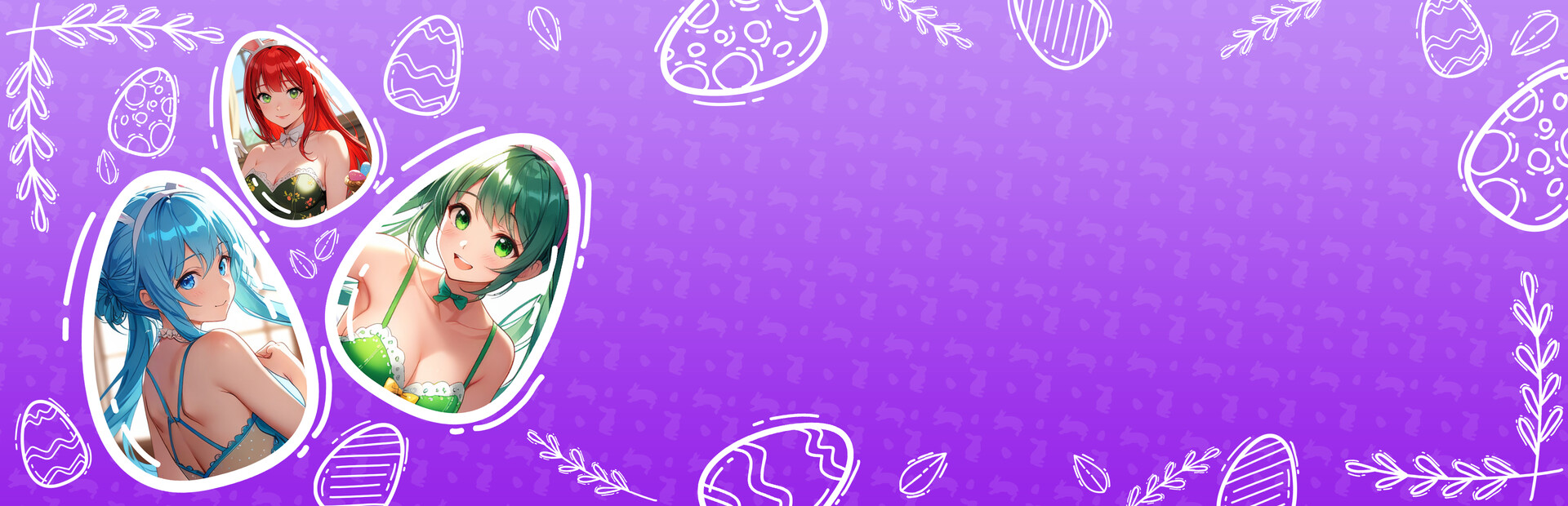 Lovely Anime Puzzle: Easter