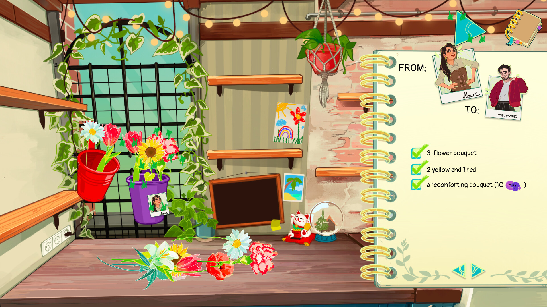 Скриншот игры I can offer you Flowers - 5