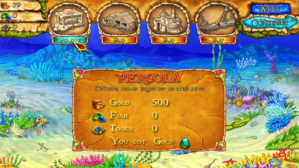 Lost in Reefs game for Linux 1