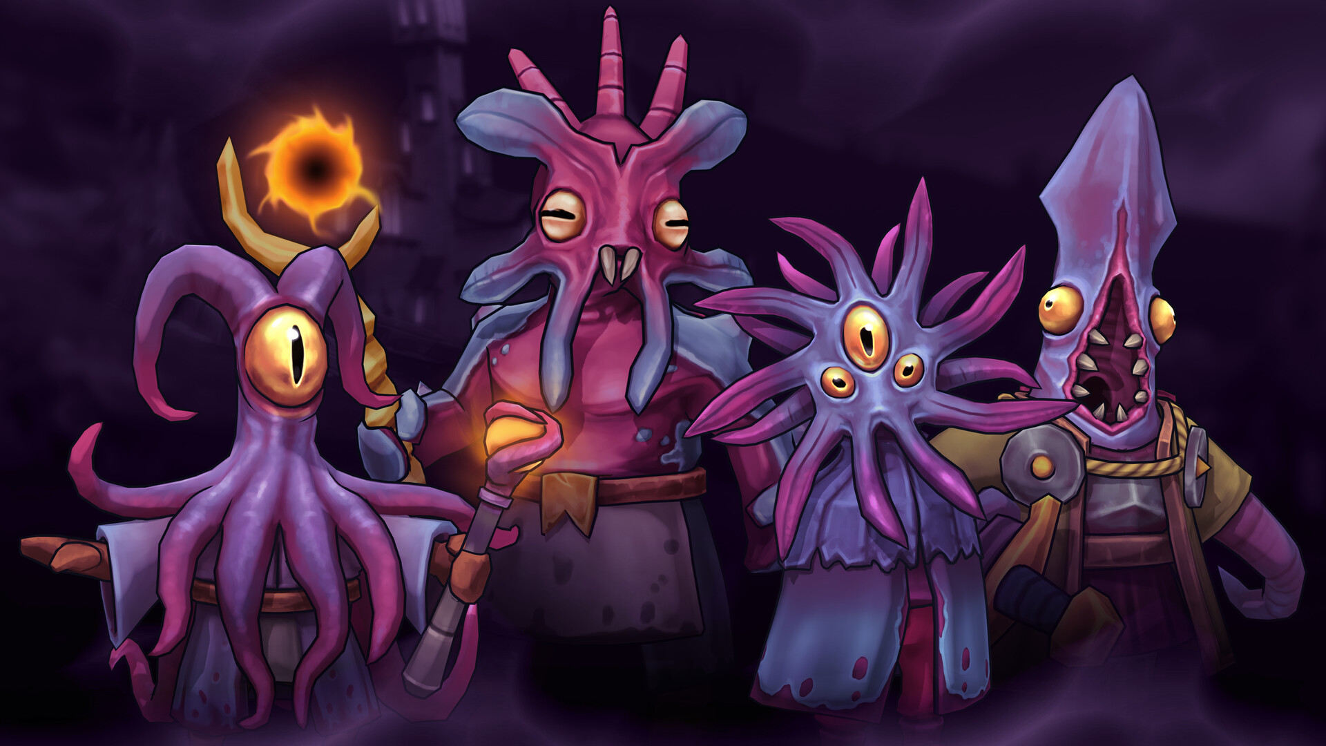 The Spell Brigade - Disciples of Sol'phish Skin Pack