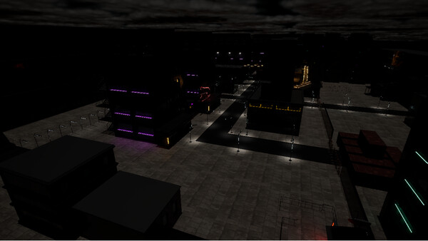 Screenshot of Dead Circuit gameplay showing in-action mechanics