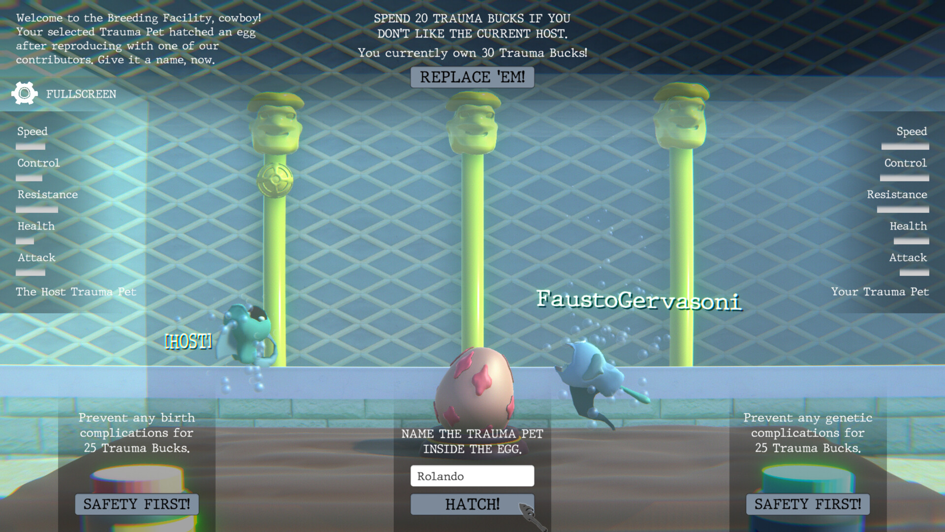 Trauma Pets screenshot #1