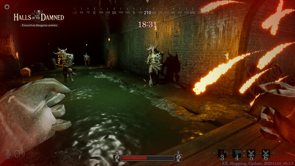 Halls of the damned gameplay screenshot