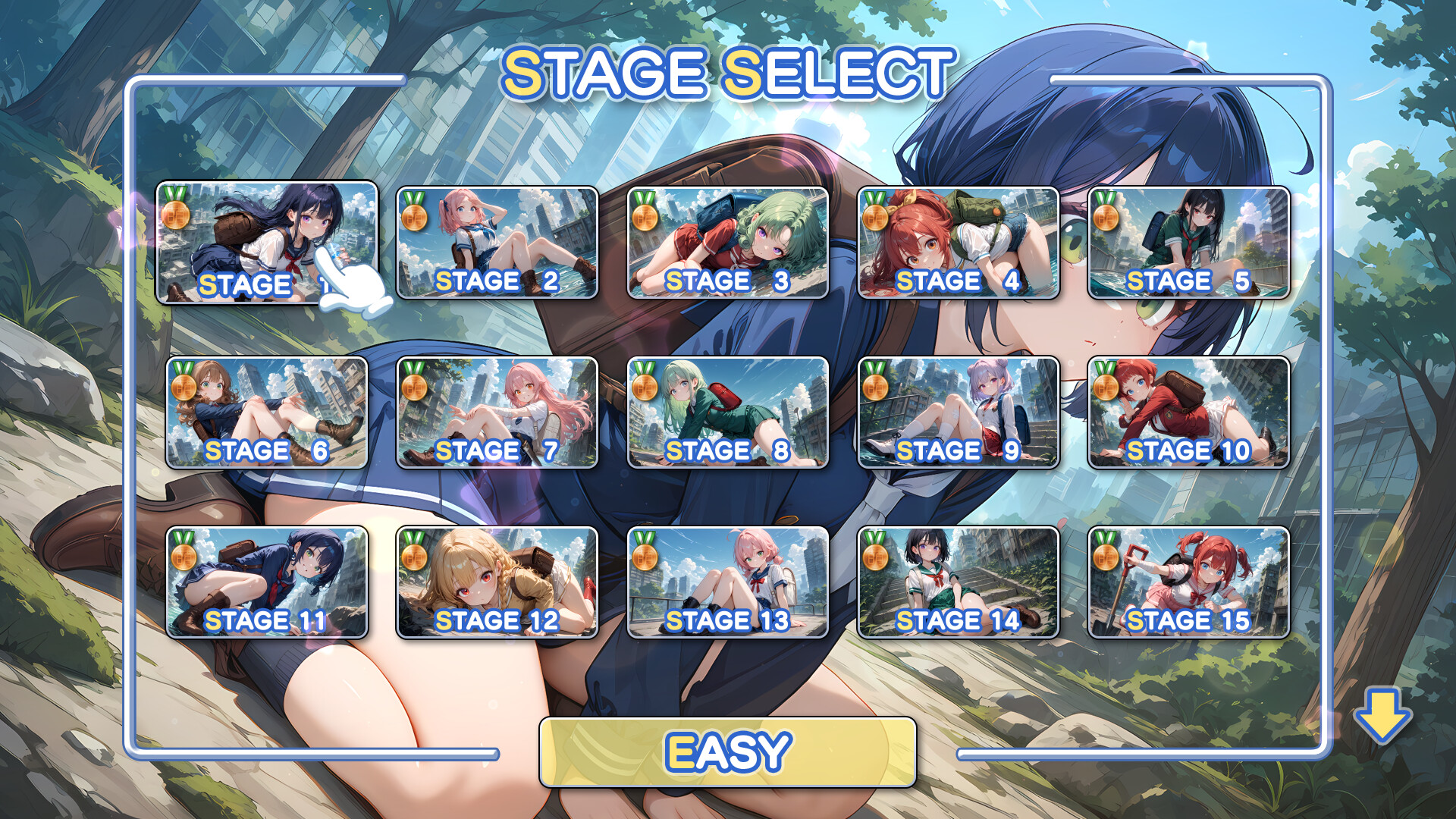 Moe Mekuri After Eden Girl PC gameplay screenshot 2 of 9