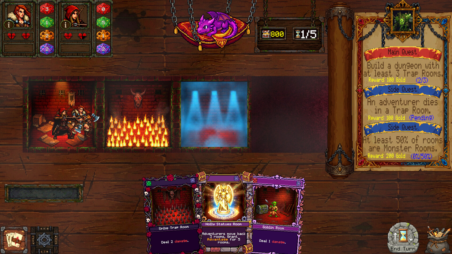 Dungeon For Bosses screenshot #1
