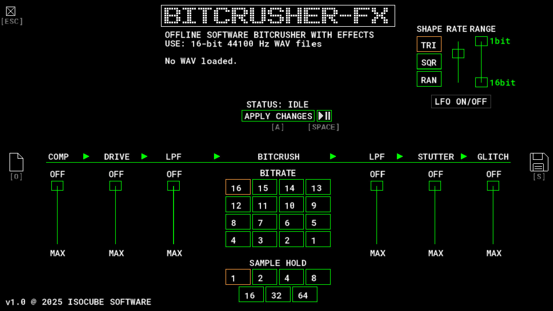 BITCRUSHER-FX Featured Screenshot #1