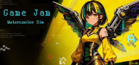 Game Jam Watercooler Sim Banner