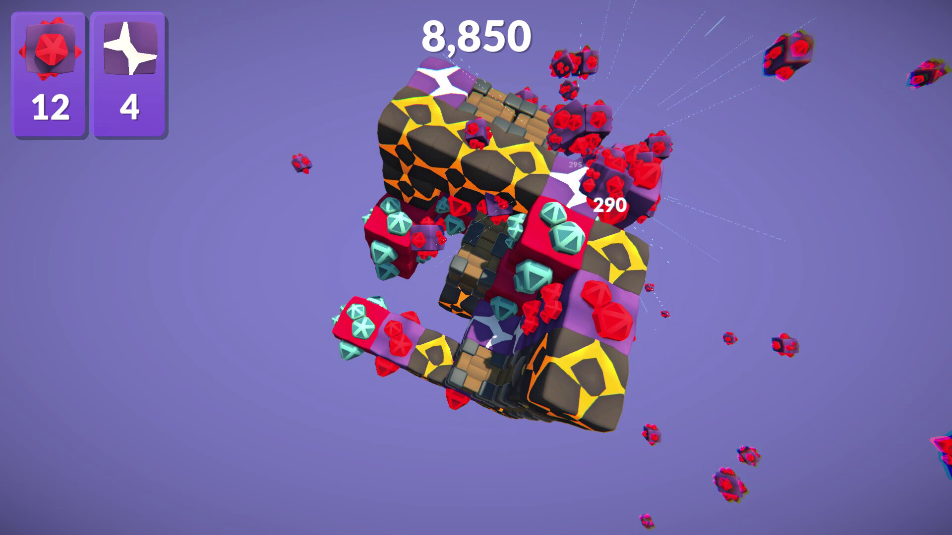 Cube Burst 3D Screenshot