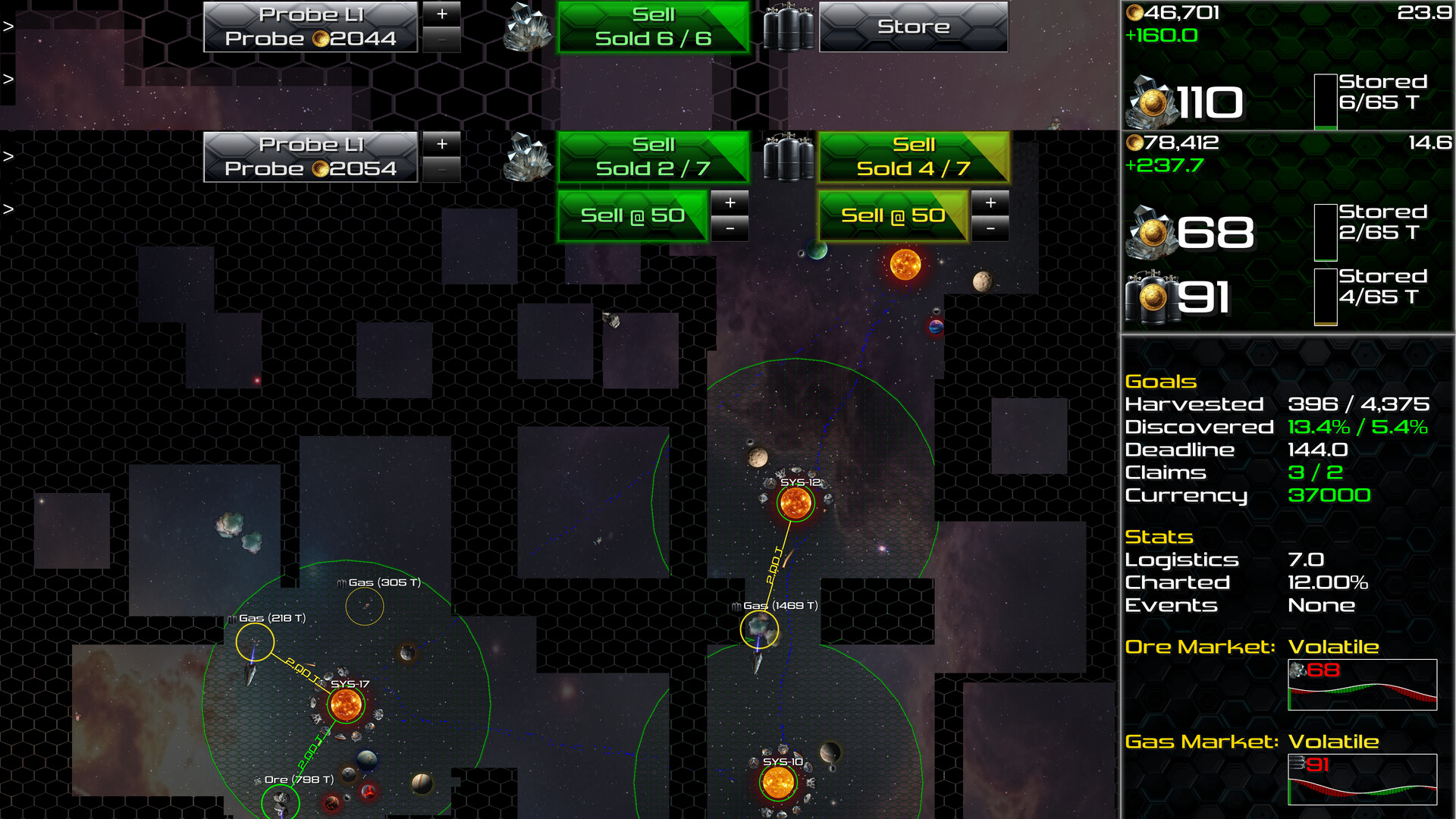 Nebula Miner screenshot #1