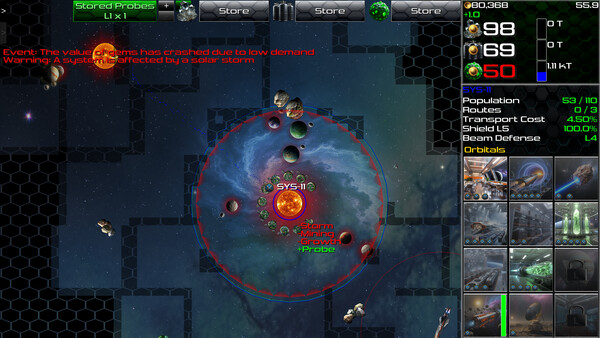 Screenshot 4 of Nebula Miner - final gameplay screenshot
