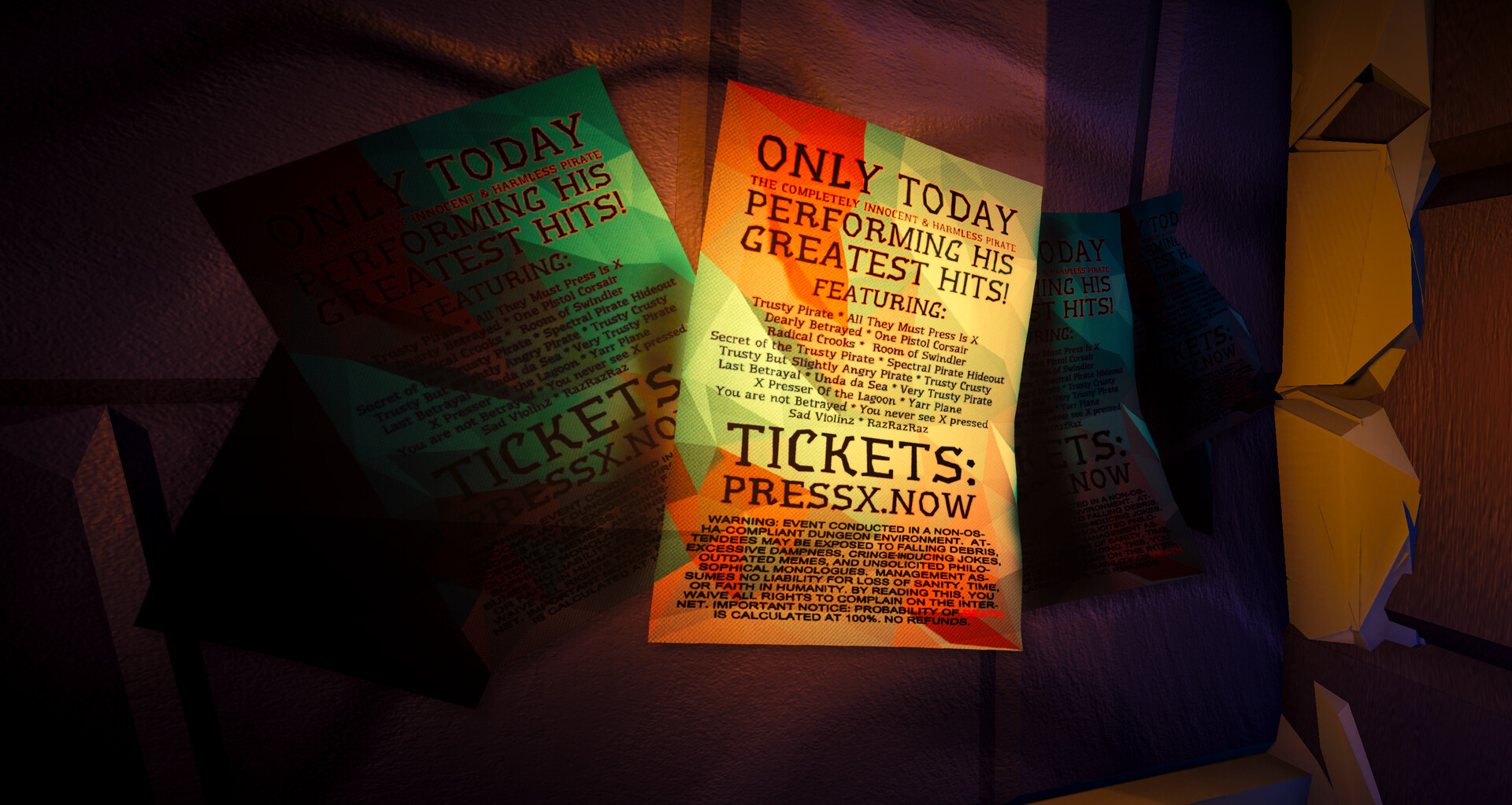 Don't press X to free the pirate! Soundtrack Featured Screenshot #1