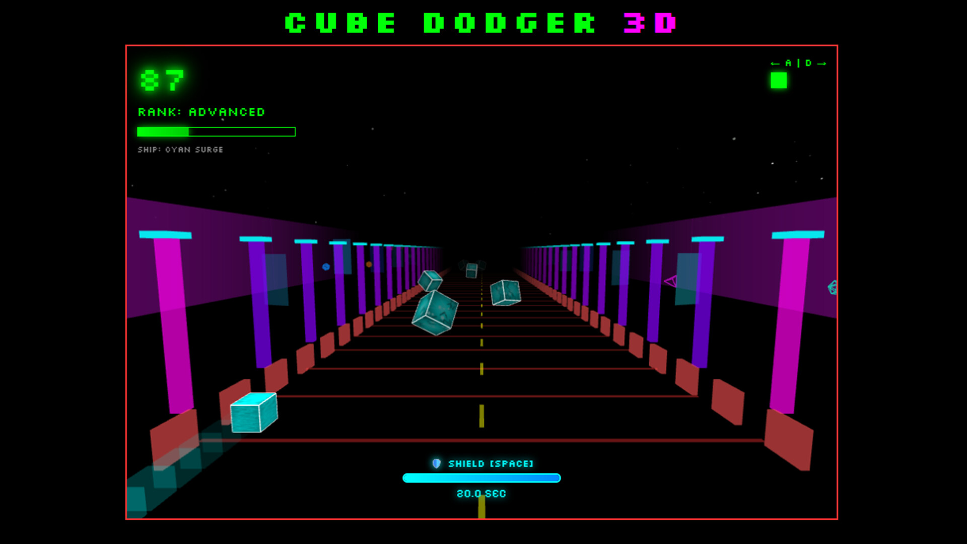 Cube Dodger 3D screenshot #4