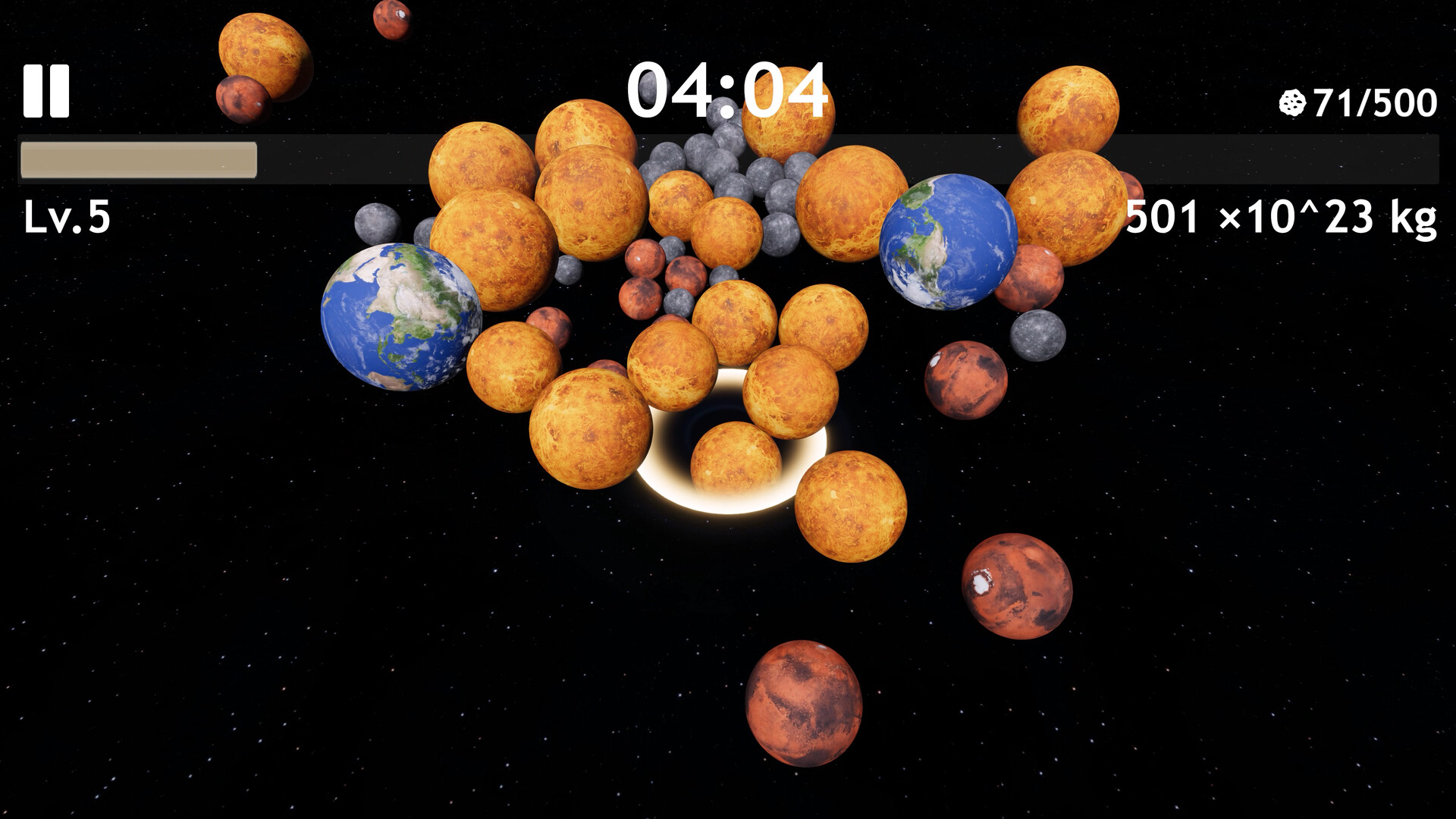 Blackhole Survivors screenshot #1