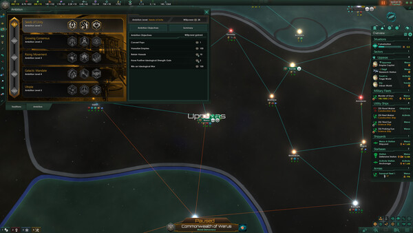 『Stellaris: Willpower』のスクリーンショット