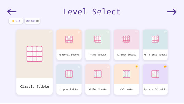 Скриншот 2 из игры Sudoku Studio