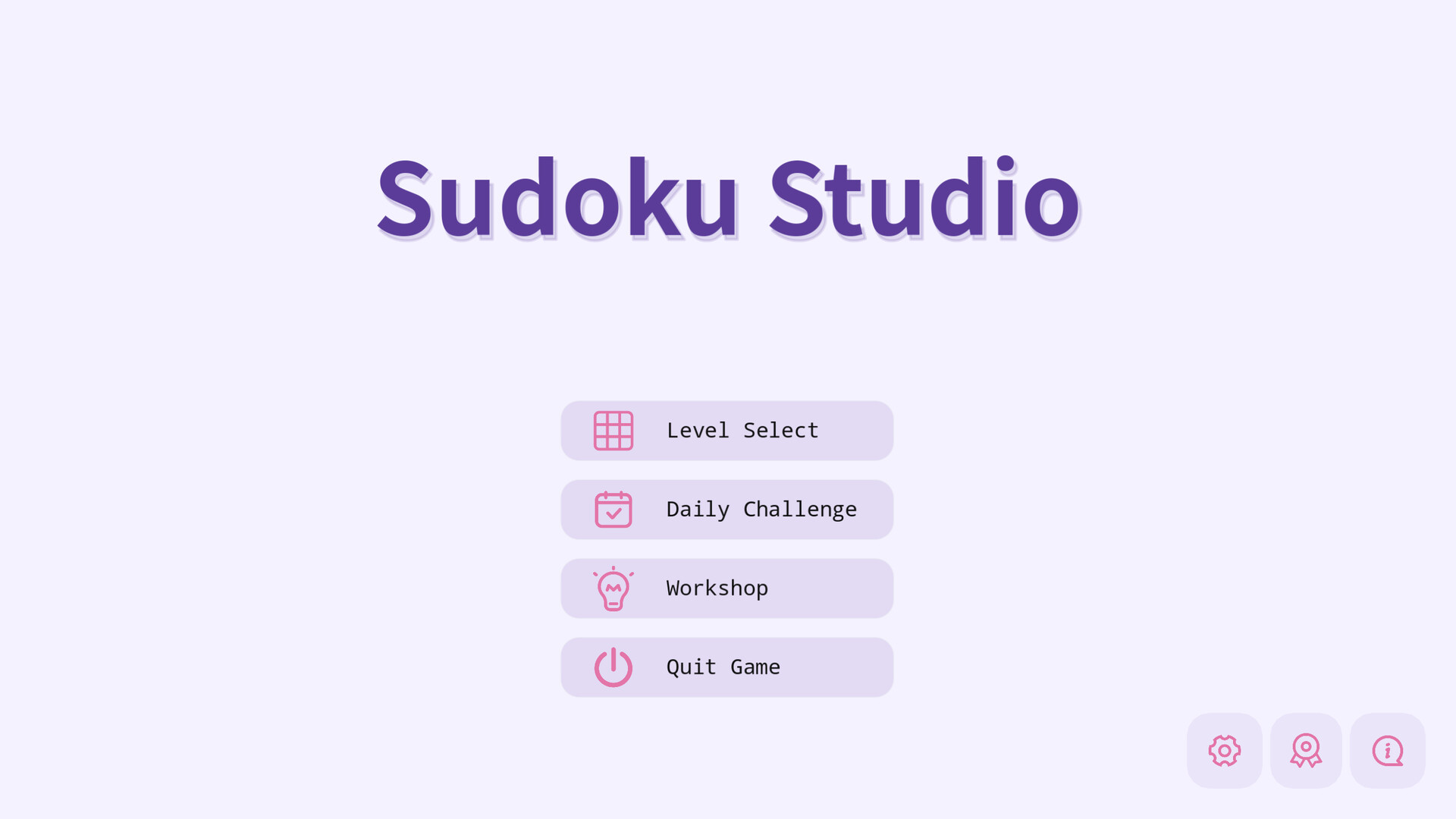 Sudoku Studio screenshot #1