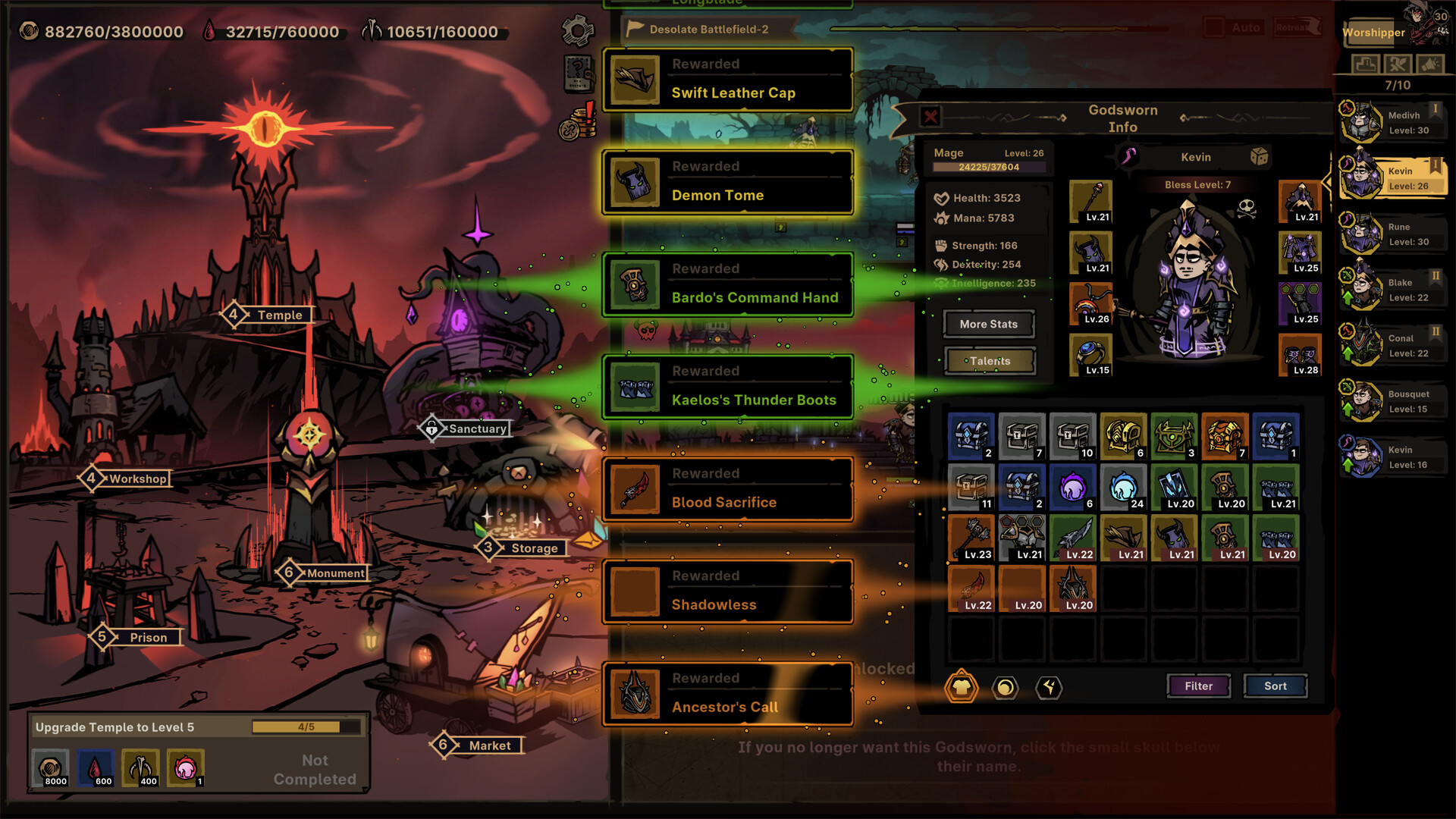 Path of Idle: Old Gods Rising screenshot 1