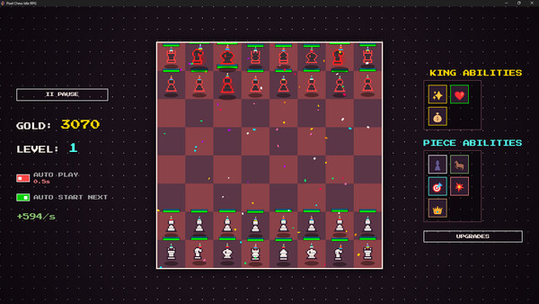 Pixel Chess Idle RPG screenshot 3