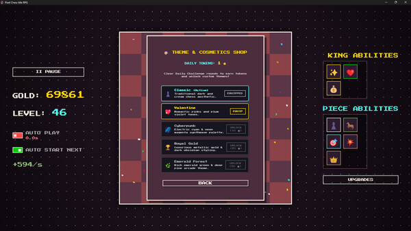 Pixel Chess Idle RPG screenshot 4