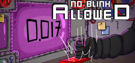 No Blink Allowed header