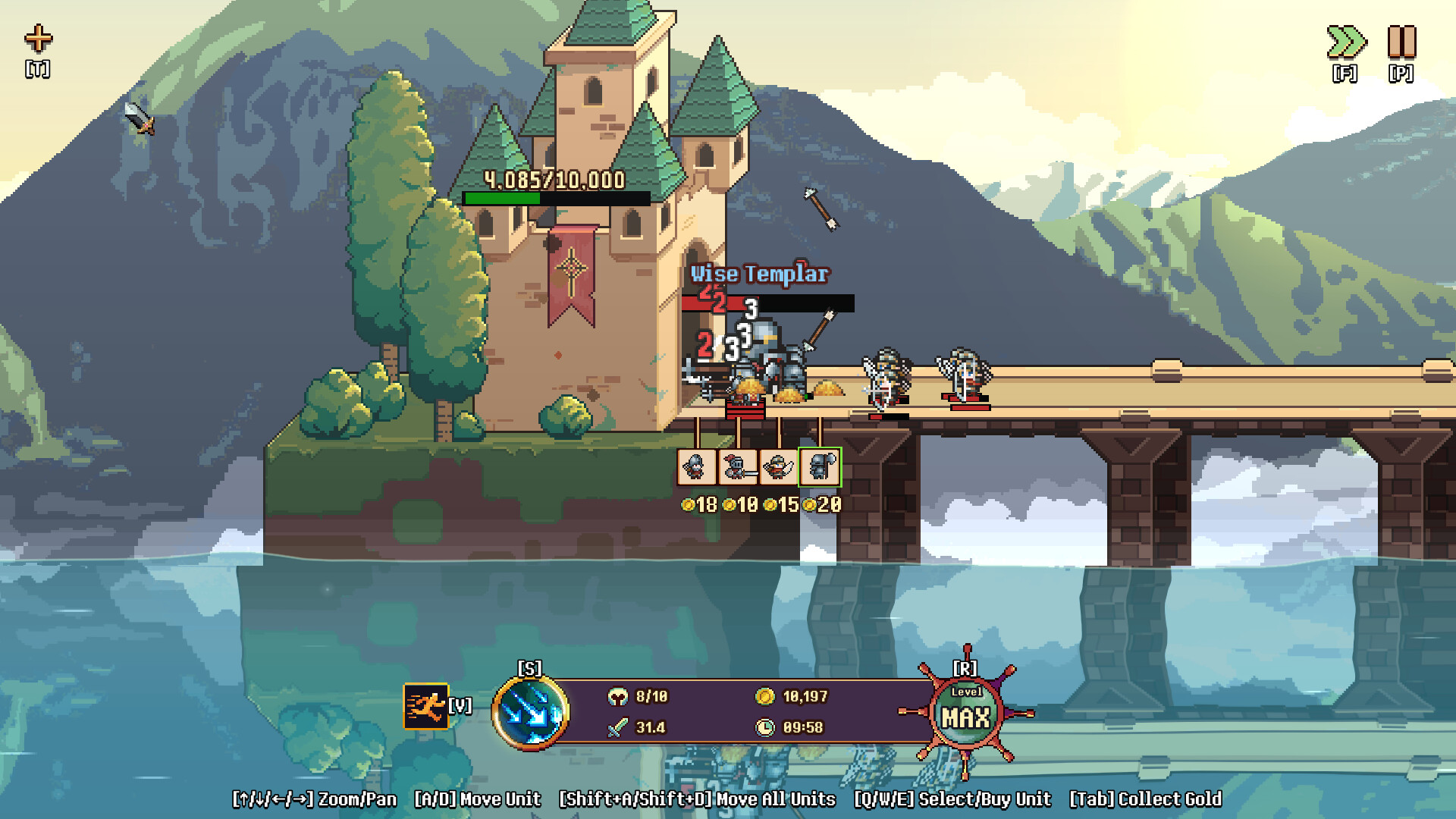 A dragon boss approaching as the gate fully opens