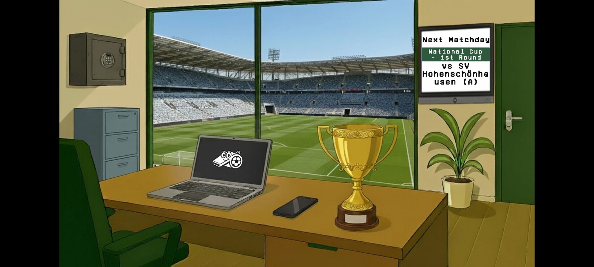 Whistle1 - Retro Football Manager screenshot #1