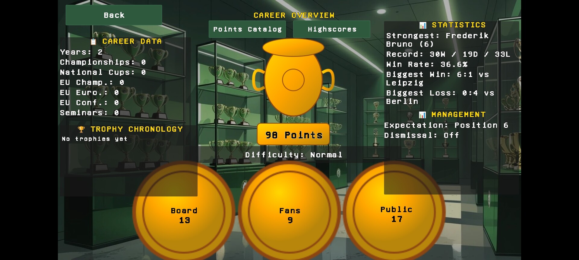 Whistle1 - Retro Football Manager screenshot #4