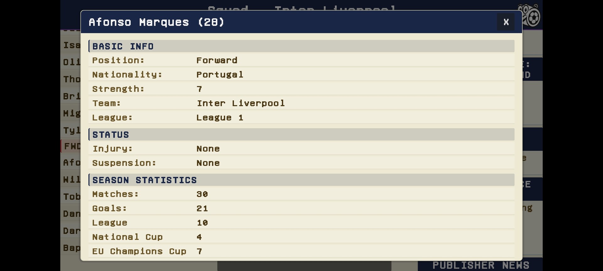 Whistle1 - Retro Football Manager