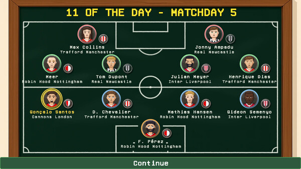 Whistle1 - Retro Football Manager screenshot 6