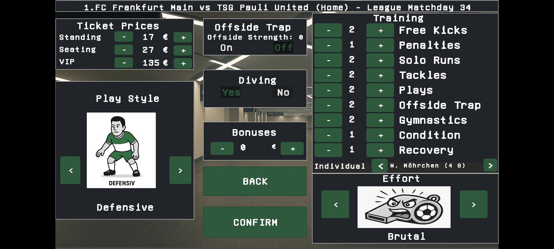 Whistle1 - Retro Football Manager screenshot #6