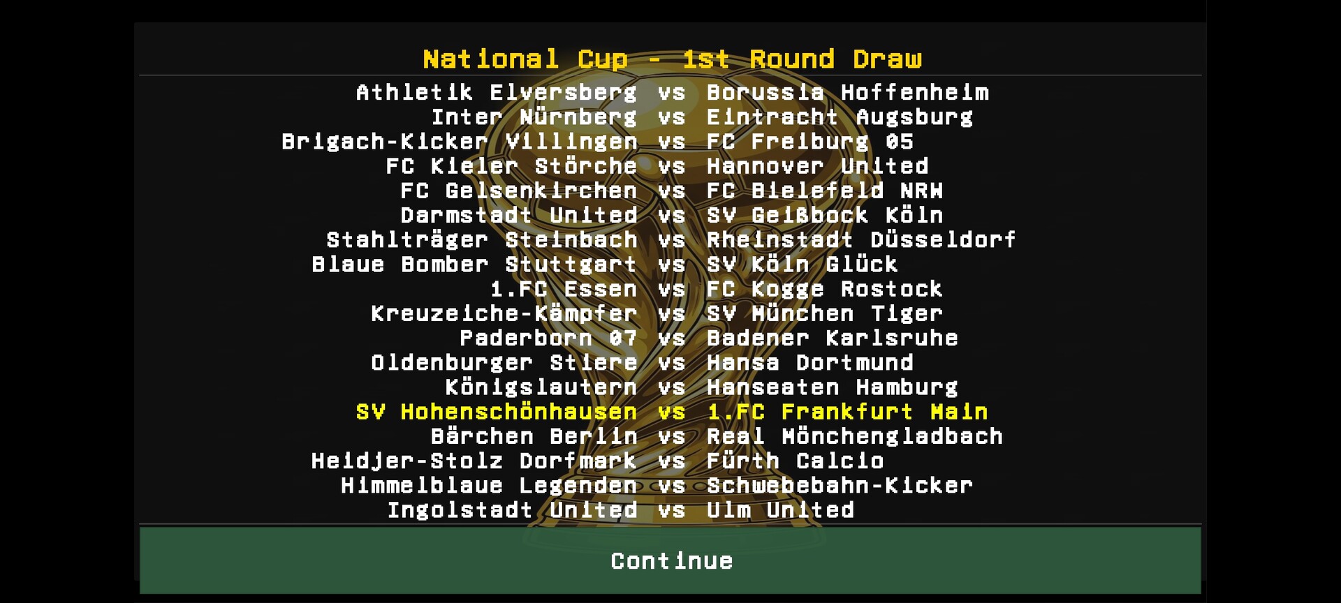 Whistle1 - Retro Football Manager screenshot #9