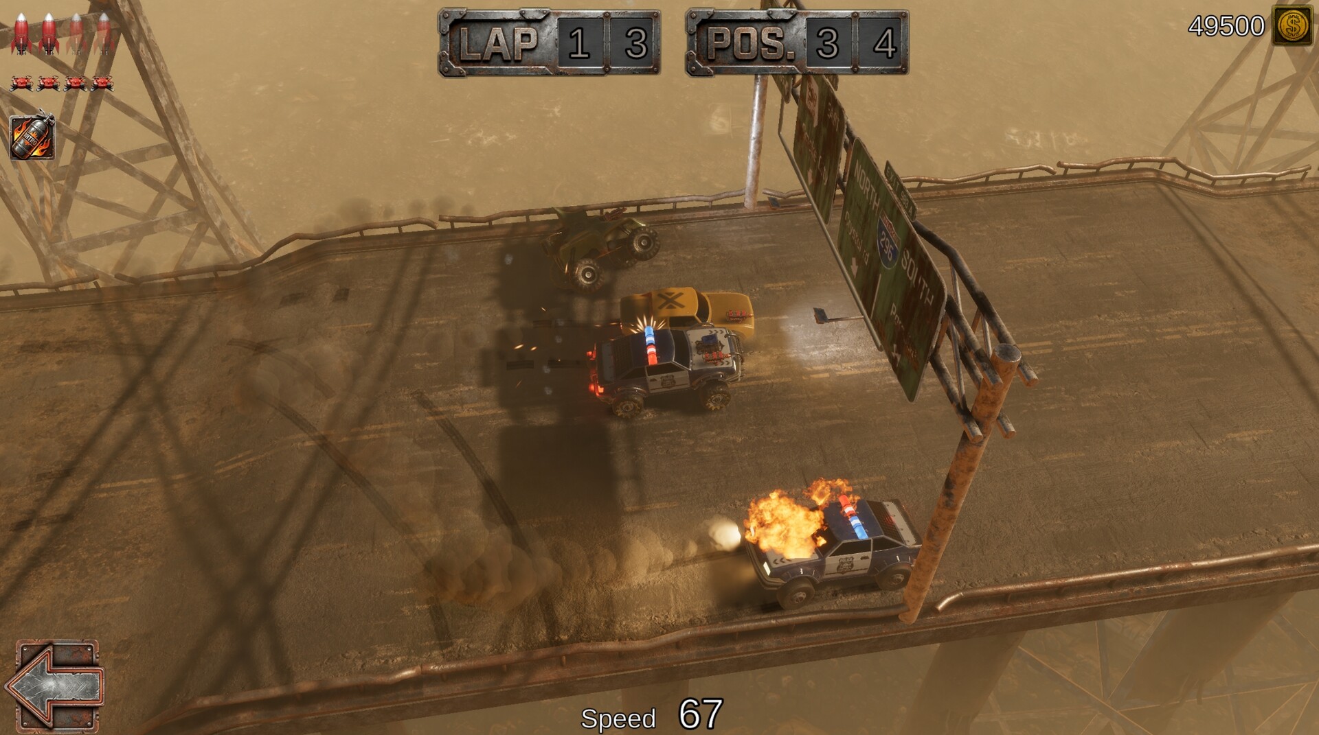 Heavy Metal Racing screenshot 2