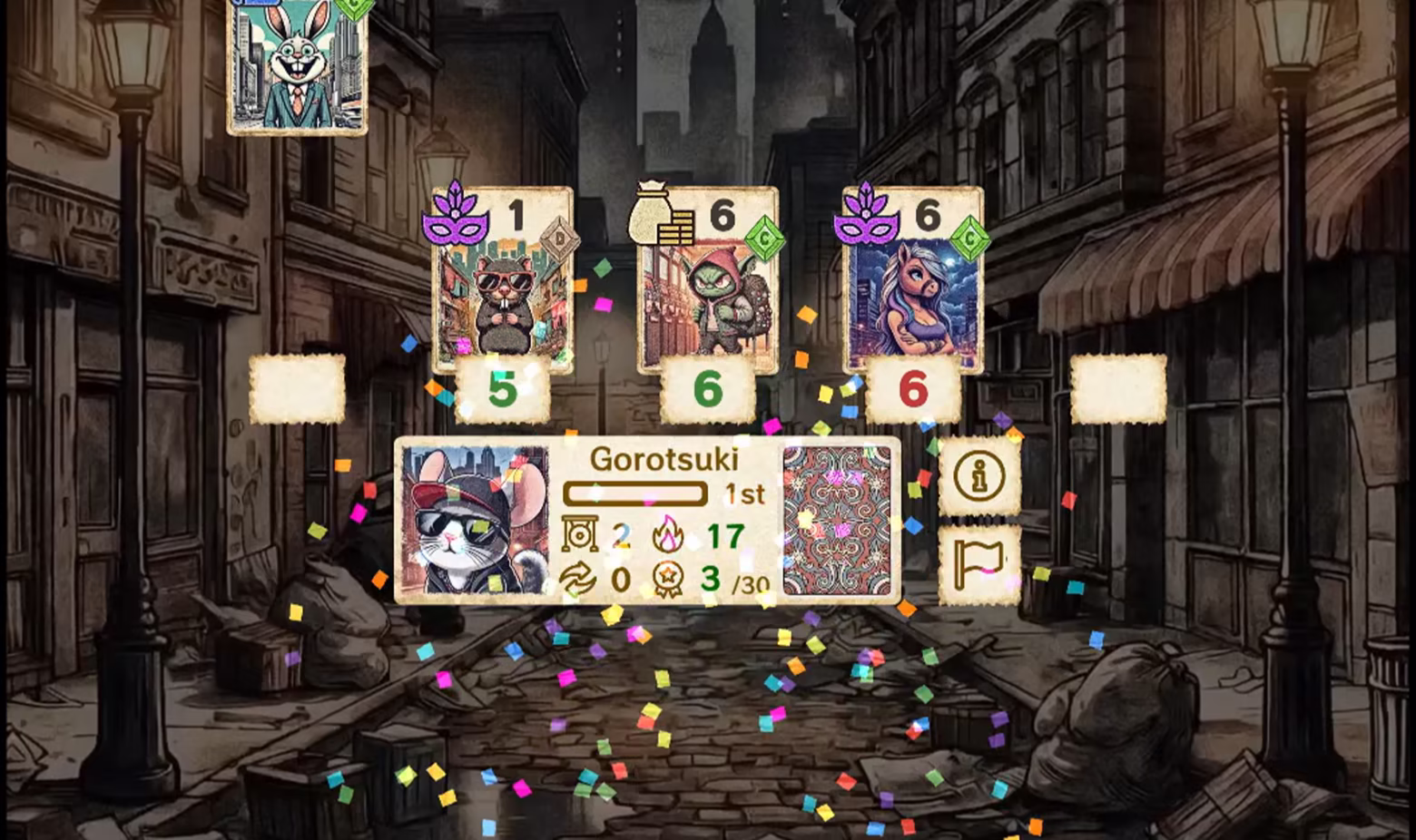 Showdown resolution screenshot
