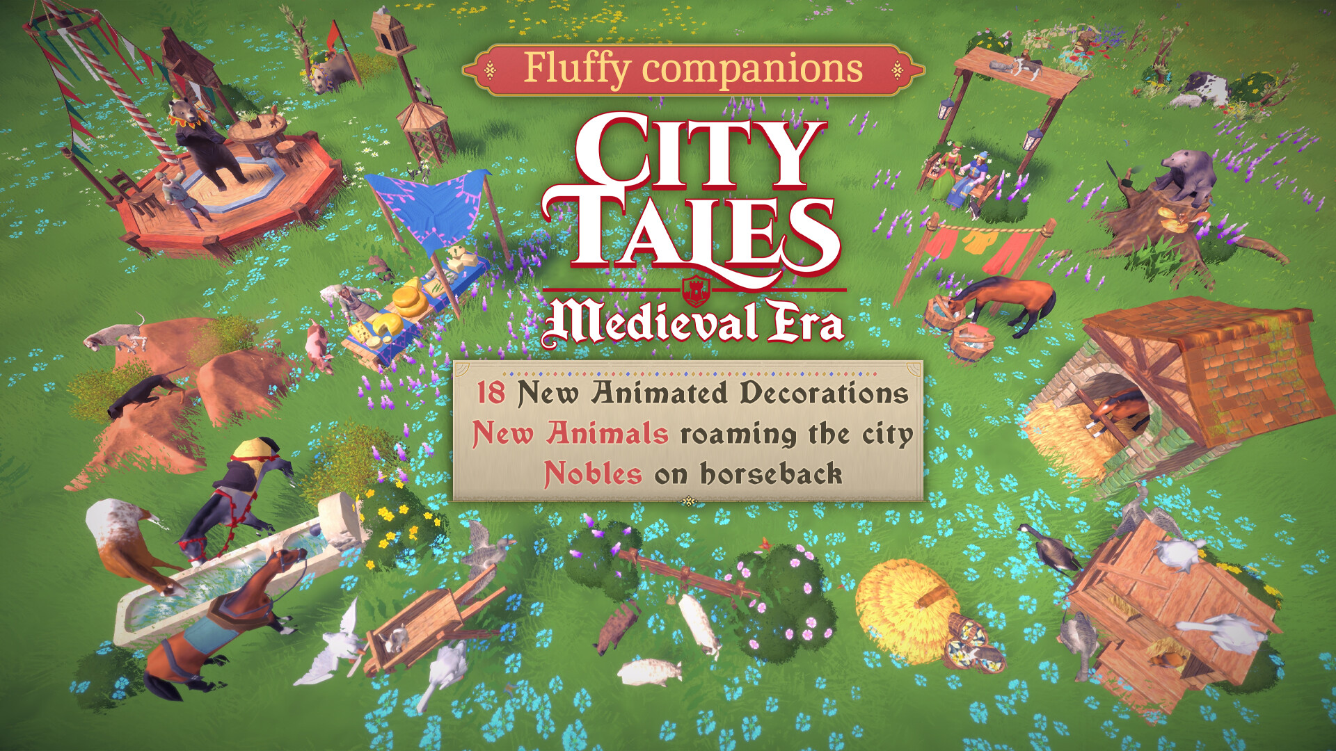 City Tales - Medieval Era - Fluffy Companions Featured Screenshot #1