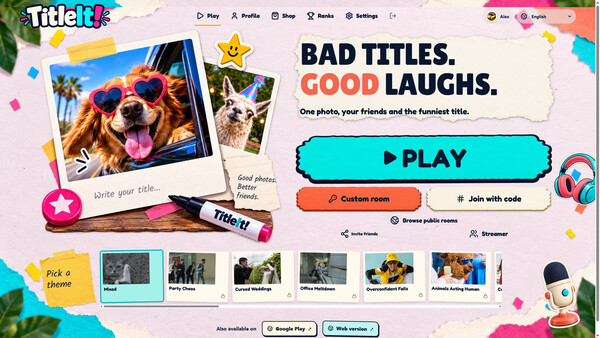 Screenshot of TitleIt!