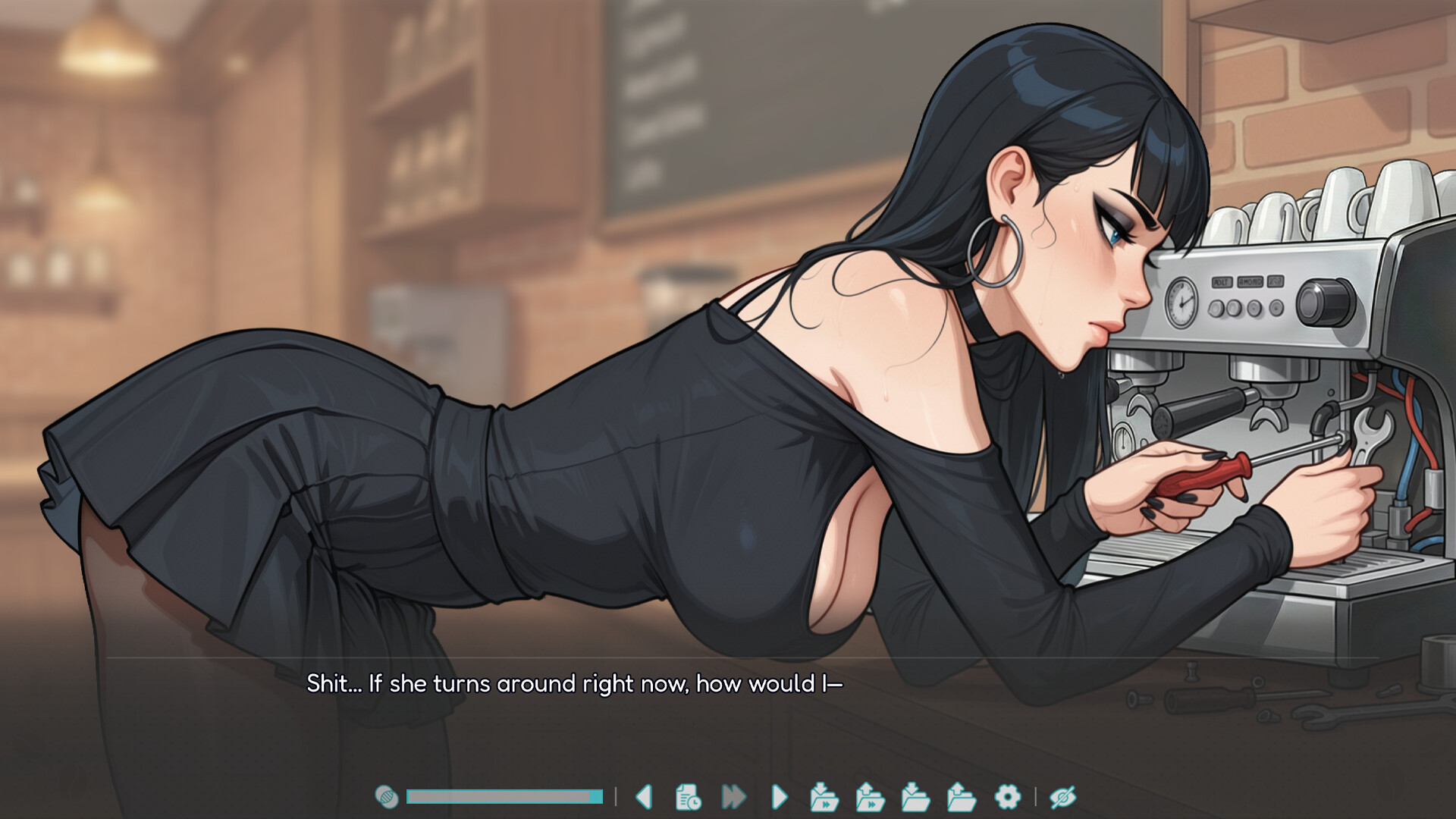 Femboy Futa Cozy Cafe screenshot 19