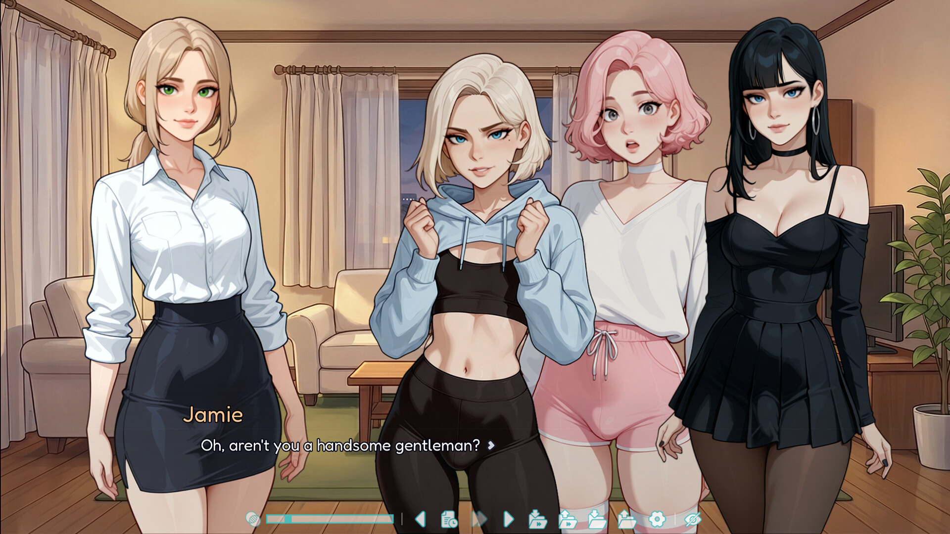 Femboy & Futa Cozy Cafe screenshot #1